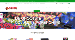 Desktop Screenshot of pokerchips.nl